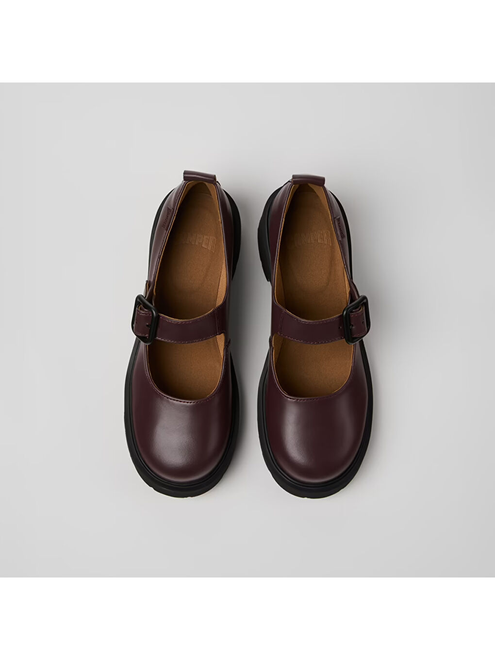 Bordo Kadın Oxford ( Klasik) K201681-007 Milah Burgundy-3
