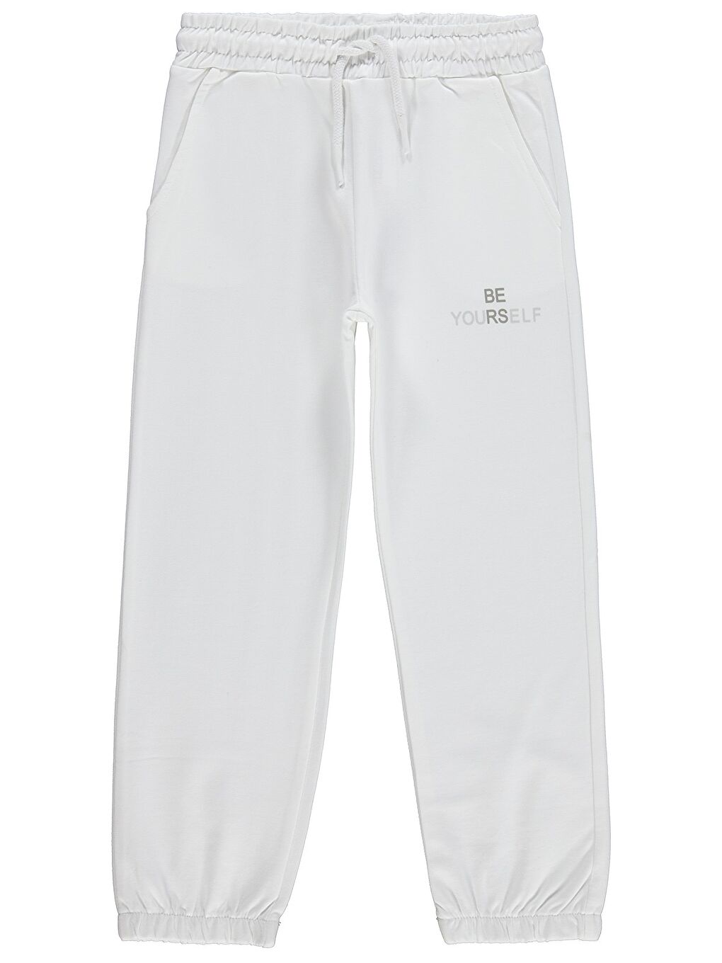 Girls 10-13 Yaş Eşofman Altı - Kırık Beyaz