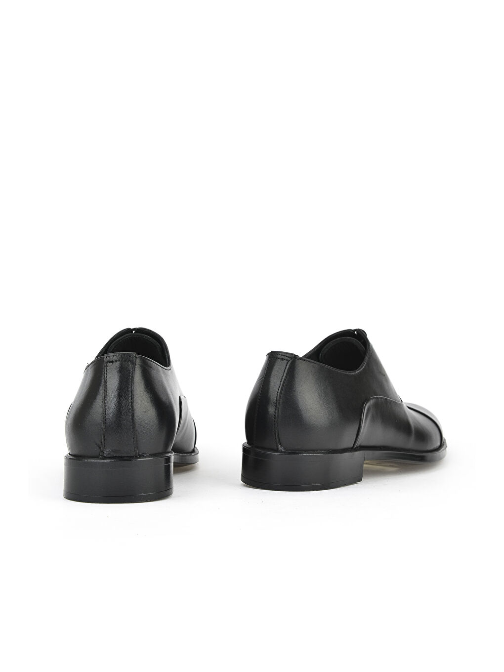 Erkek Hakiki Deri Klasik Ayakkabı 151985Z0430 Siyah-2