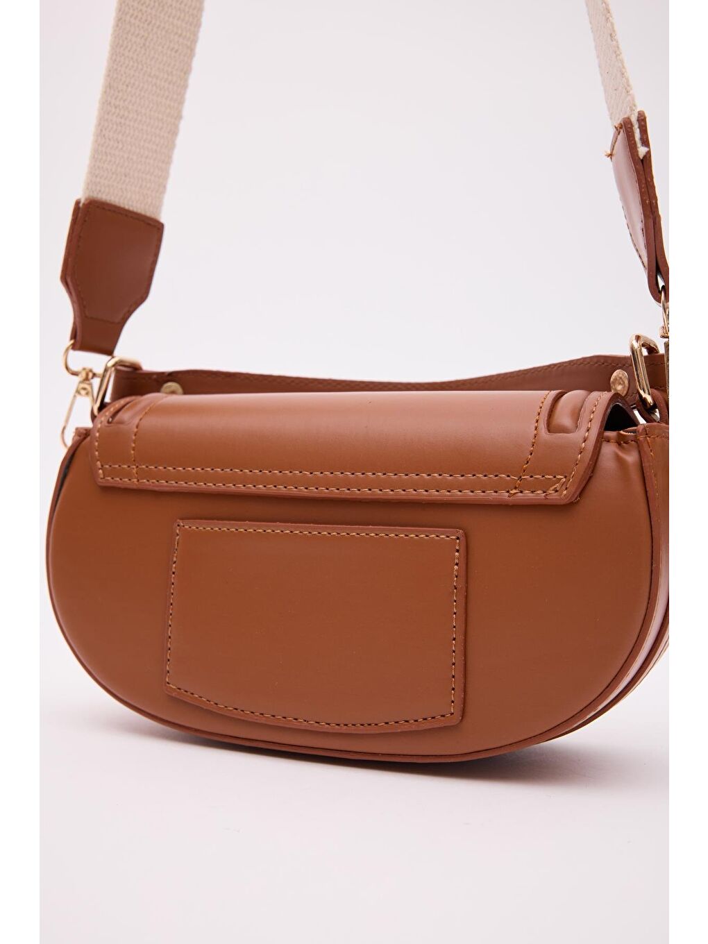 Kahverengi Blu Çapraz Çanta Taba-4