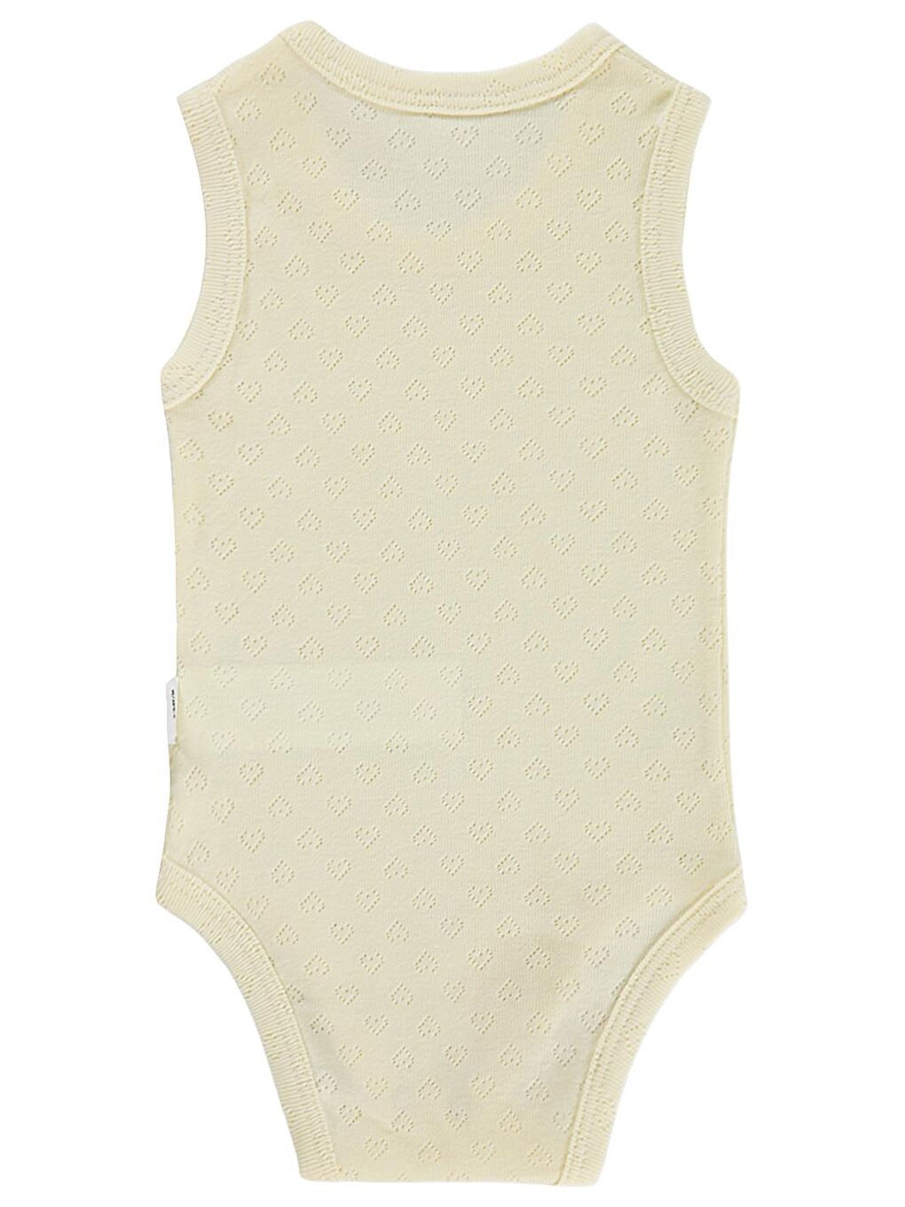 Baby Jakarlı 3-36 Ay Çıtçıtlı Badi - Sarı-1