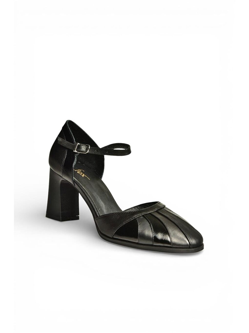 Siyah Kadın Topuklu Ayakkabı Y398360103-6