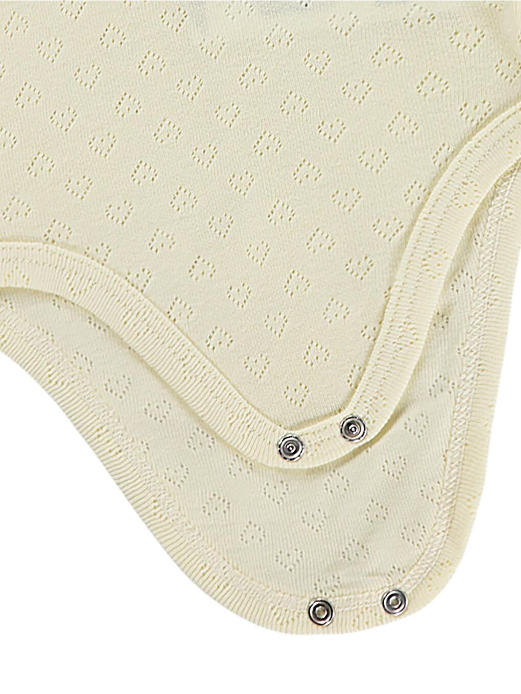 Baby Jakarlı 3-36 Ay Çıtçıtlı Badi - Sarı-2