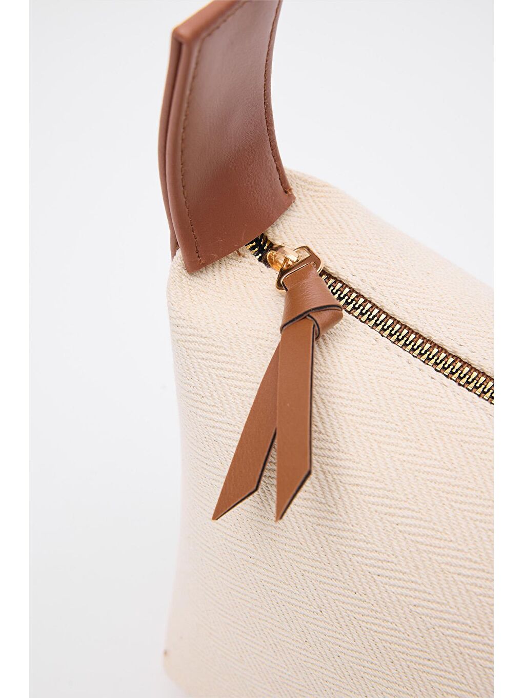 Kahverengi Leo Kanvas El Ve Çapraz Çanta Taba-6