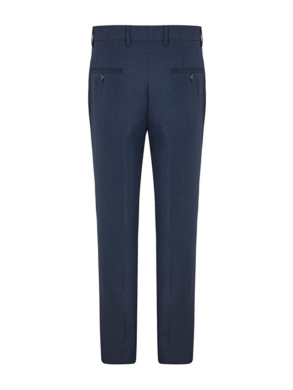 Lacivert Regular Klasik Pantolon-3