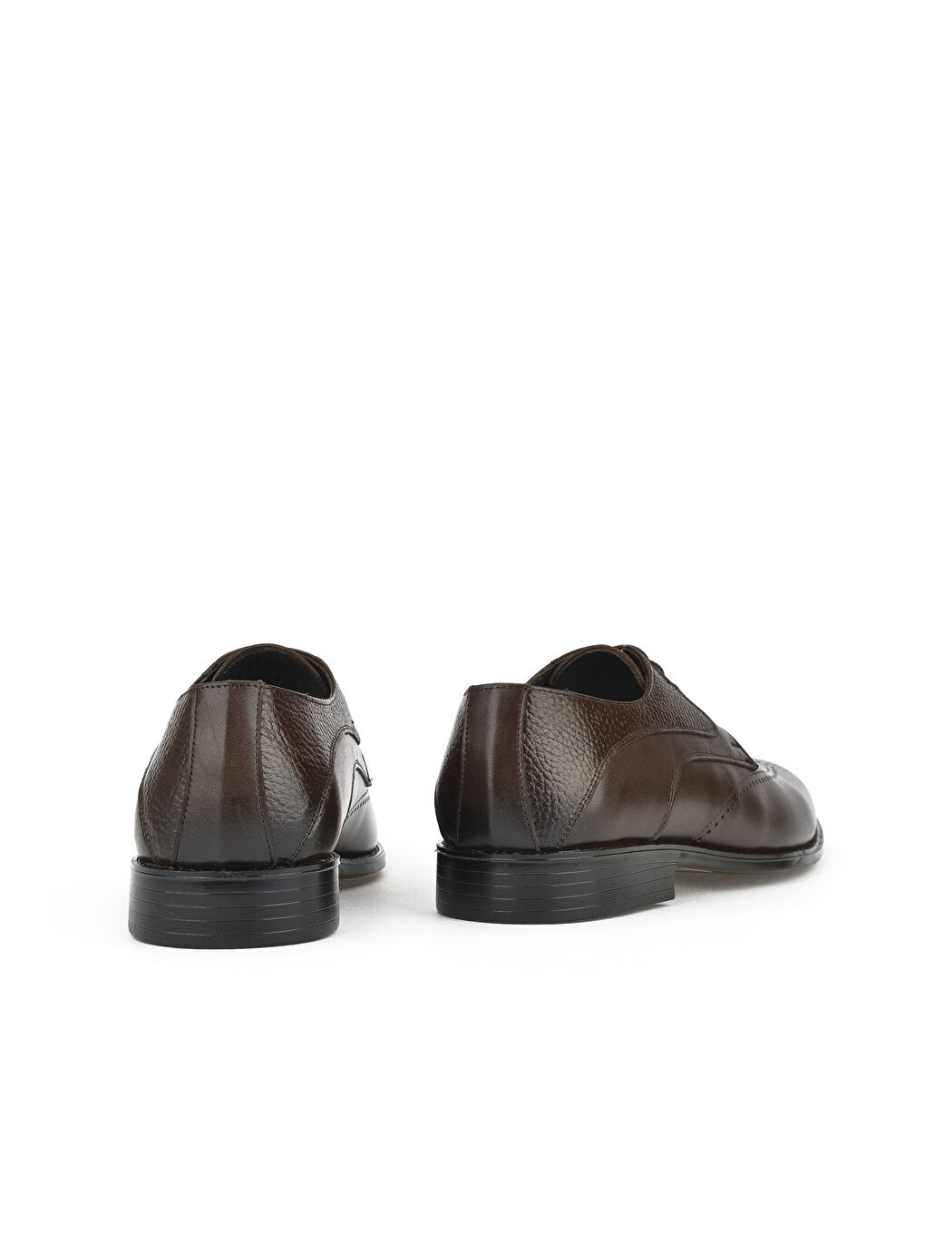 Kahverengi Erkek Hakiki Deri Klasik Ayakkabı 15148Z836 Kahve-2