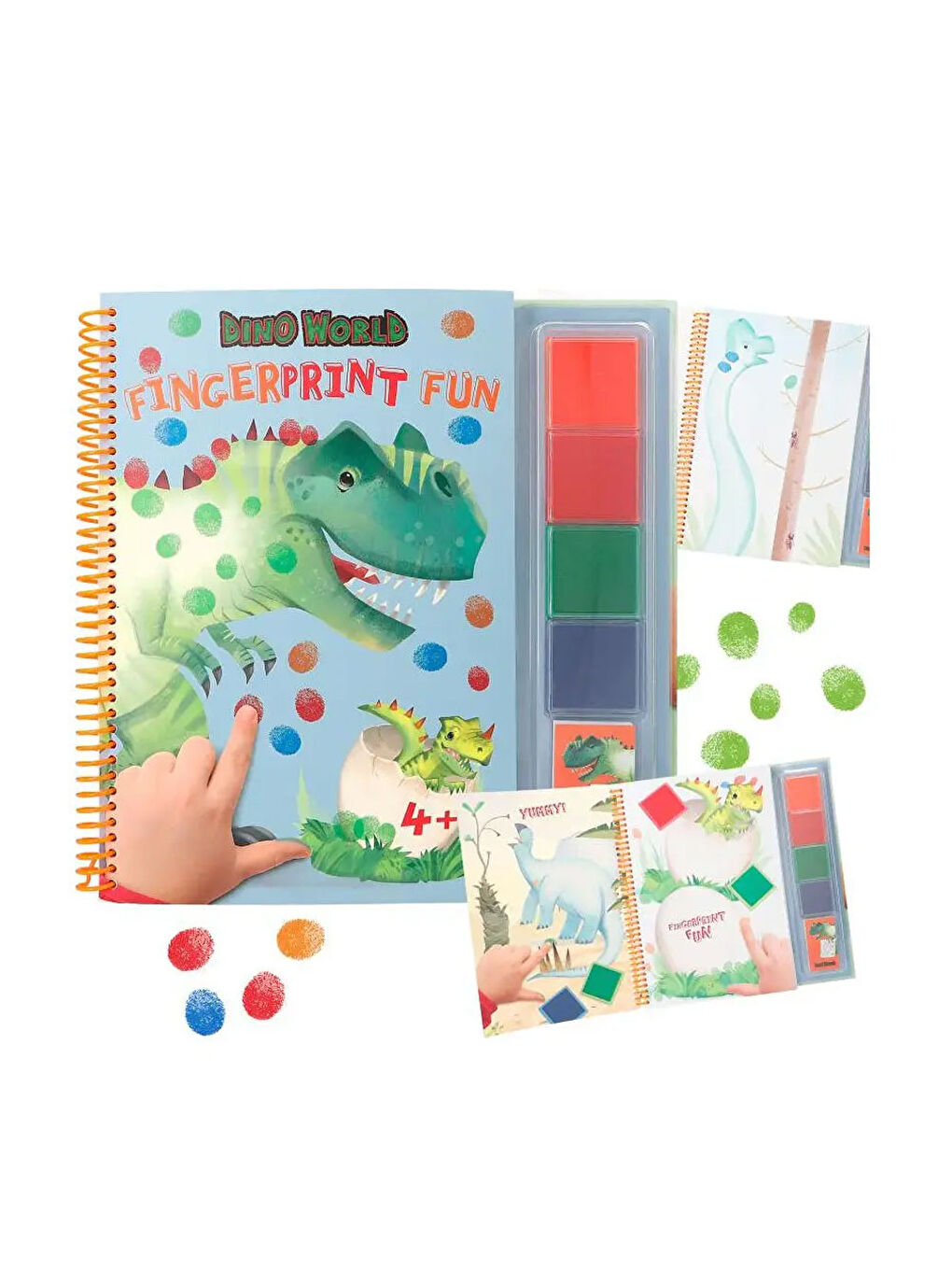 Dino Dünya Parmak İzi Eğlencesi 12106-2