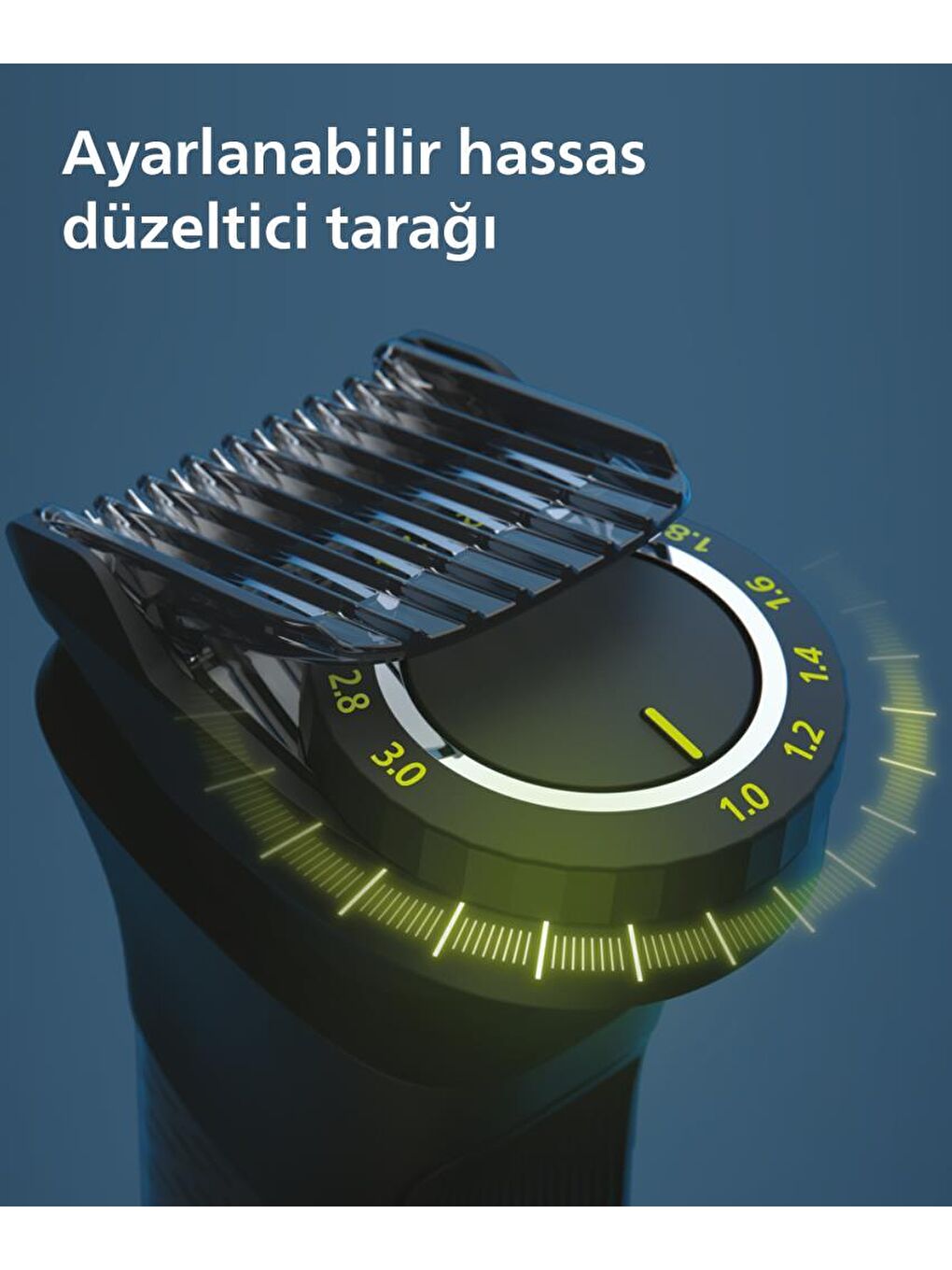 Philips Renksiz 15'i 1 Arada Erkek Bakım Seti MG7950/15-Yüz/saç/vücut (Islak/kuru Kullanım) - 4