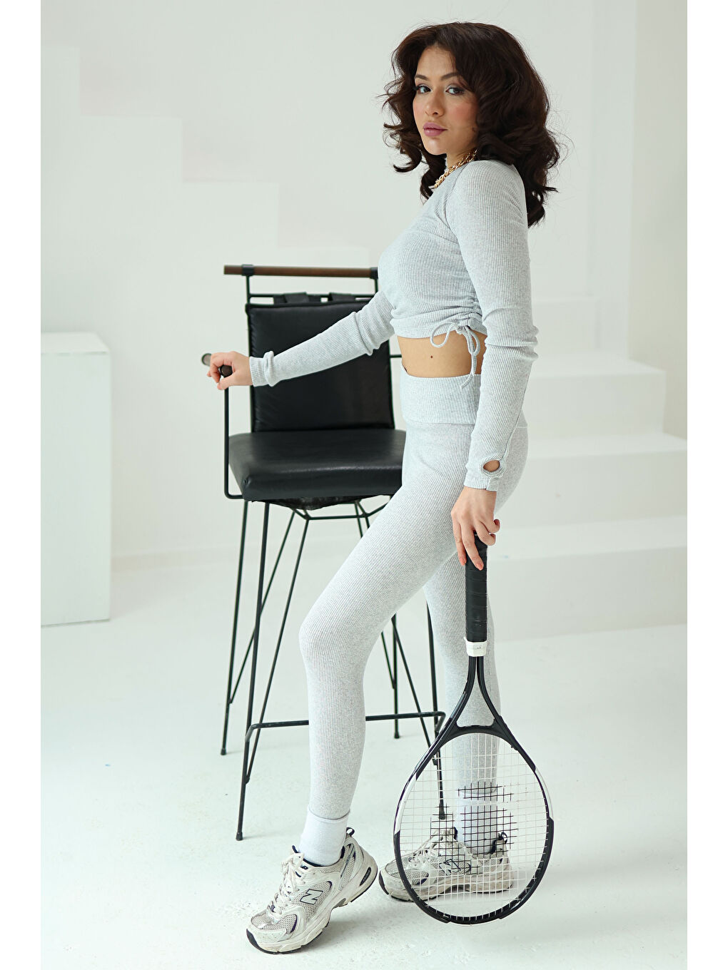 İkili Takım Gri - 26536-2