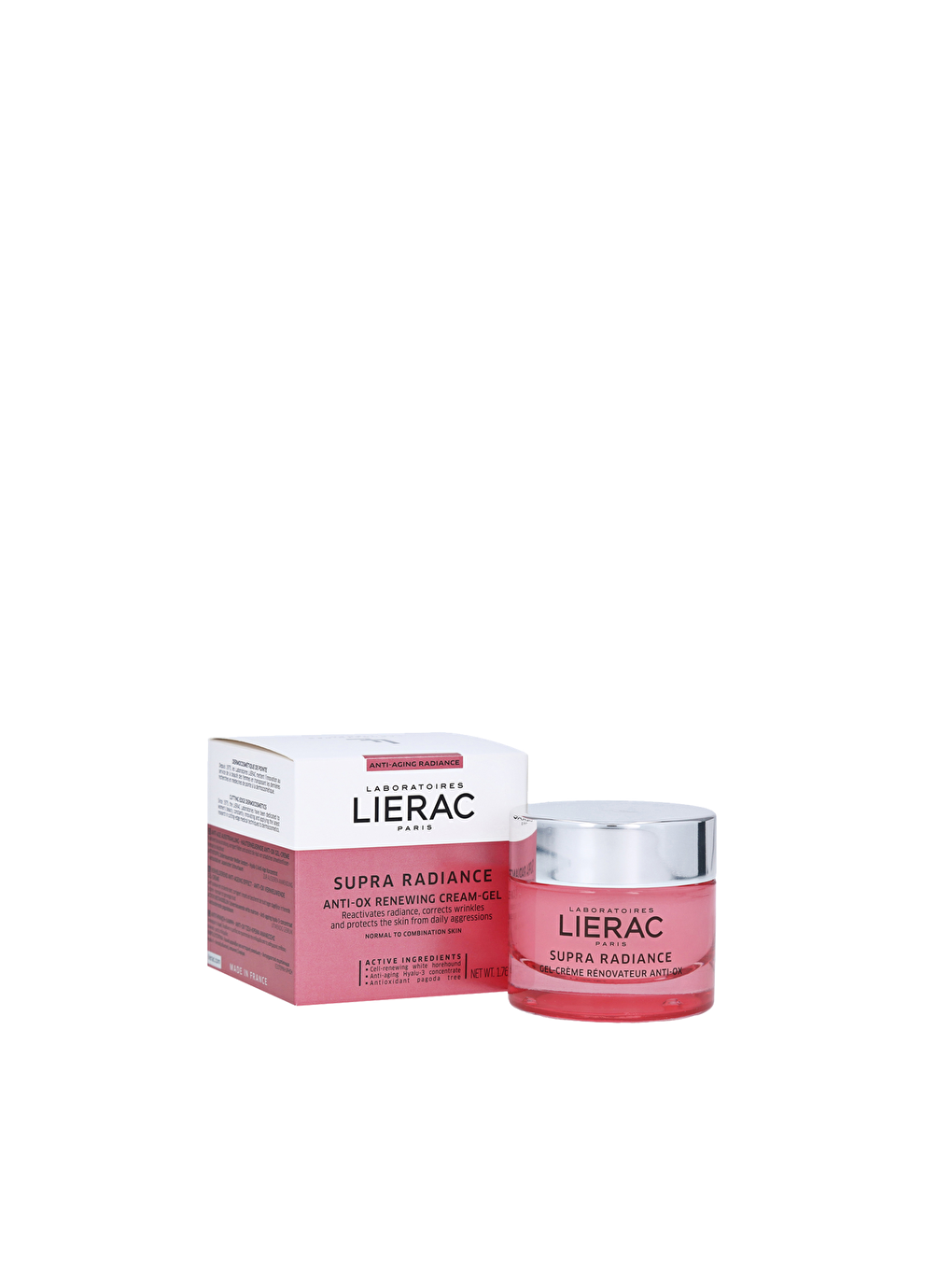 LIERAC Renksiz Supra Radiance Gel Creme 50ml