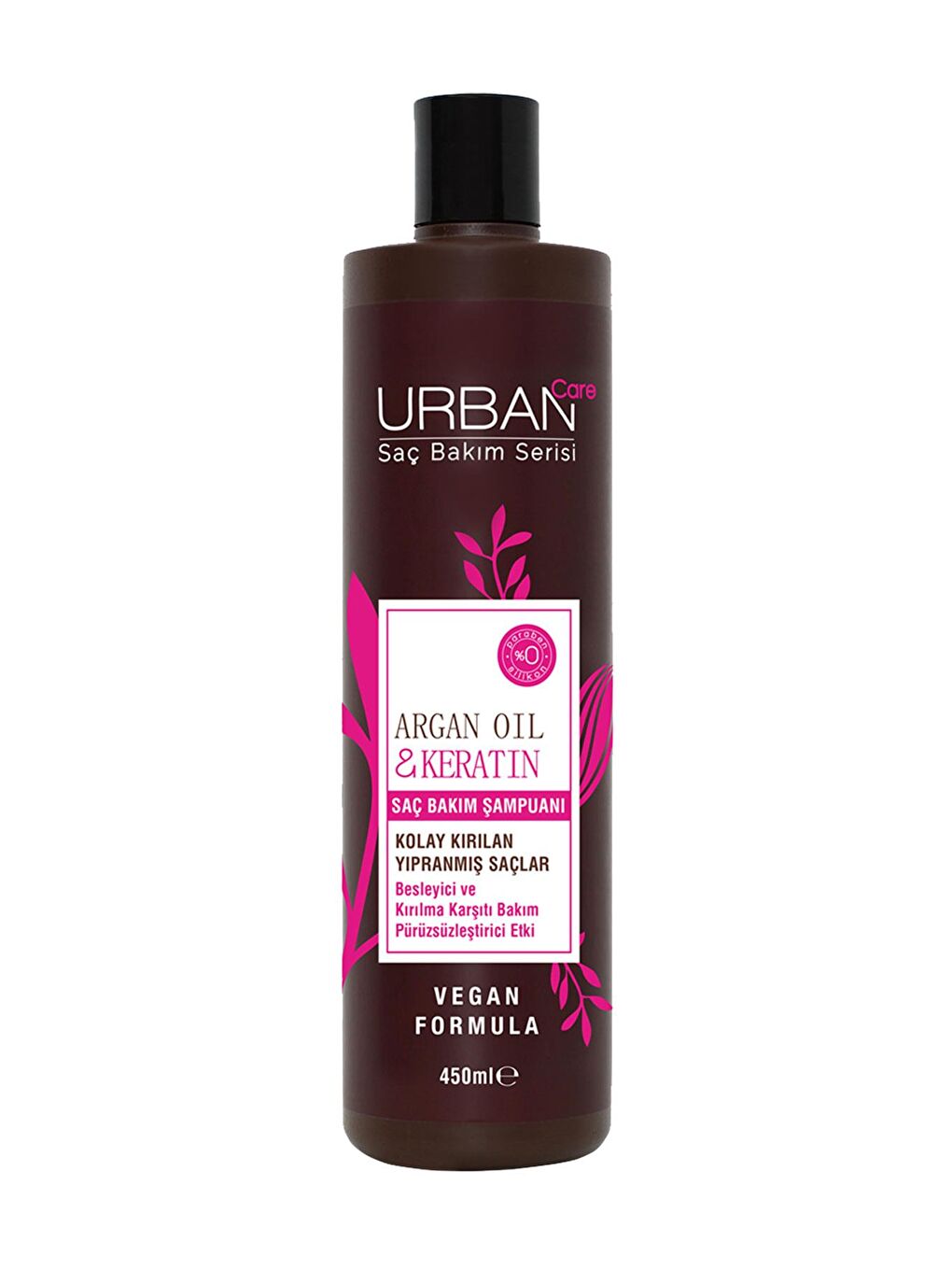 Urban Care Argan Yağı Kolay Kırılan Yıpranmış Saçlara Özel Saç Bakım Şampuanı-Vegan-450 ML - 1