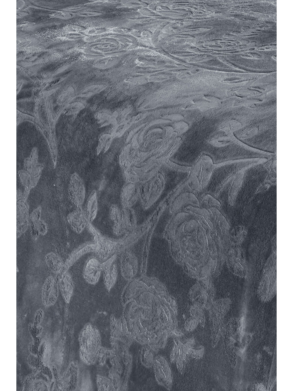 Antrasit Royal Touch Lüks Kalın Battaniye 220x240 cm — Yumuşak, Sıcak ve Dayanıklı-2