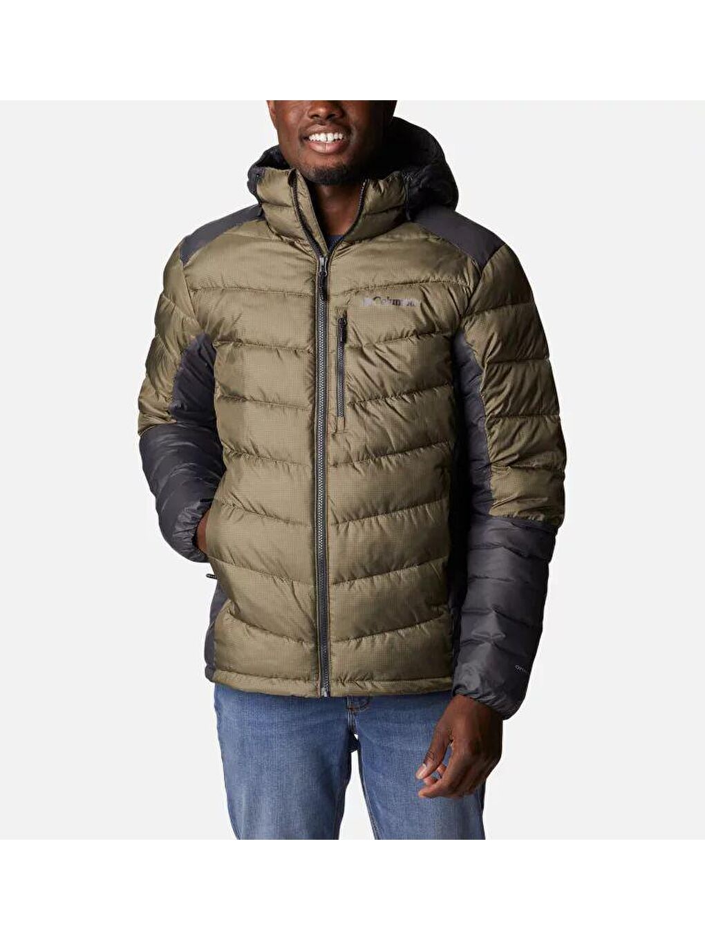 Columbia Yeşil Labyrinth Loop Hooded Erkek Mont WO6194-398