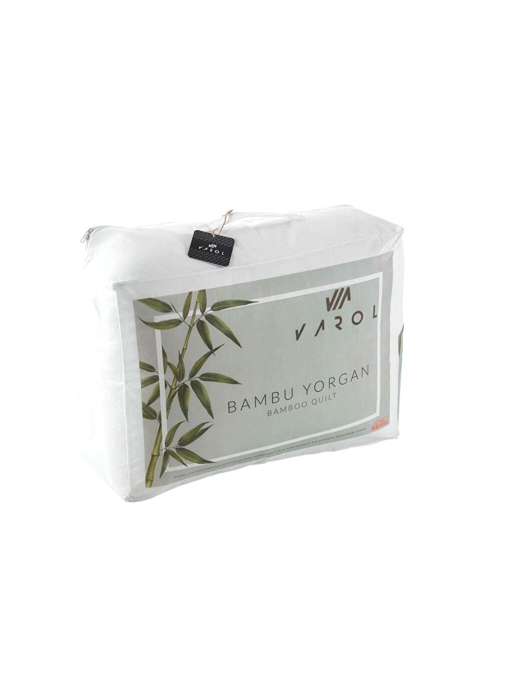 Beyaz Bambu King Size (Battal Boy Yorgan 215x235cm-3