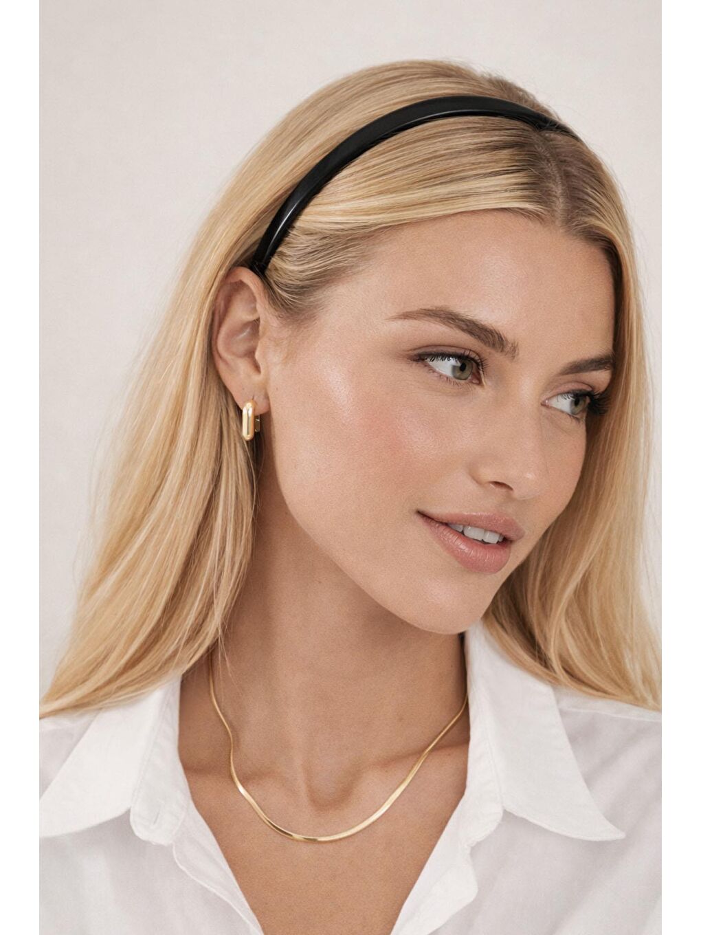 Midi Siyah Asetat Taç -1 cm-1