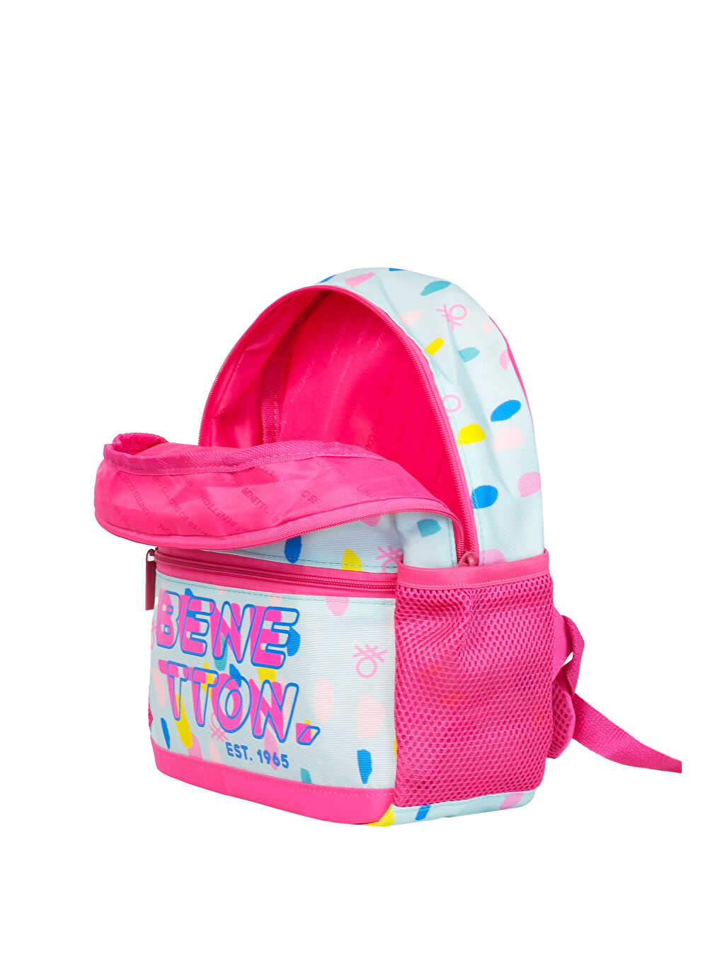 Brush Effect Kız Çocuk Anaokul Çantası-4