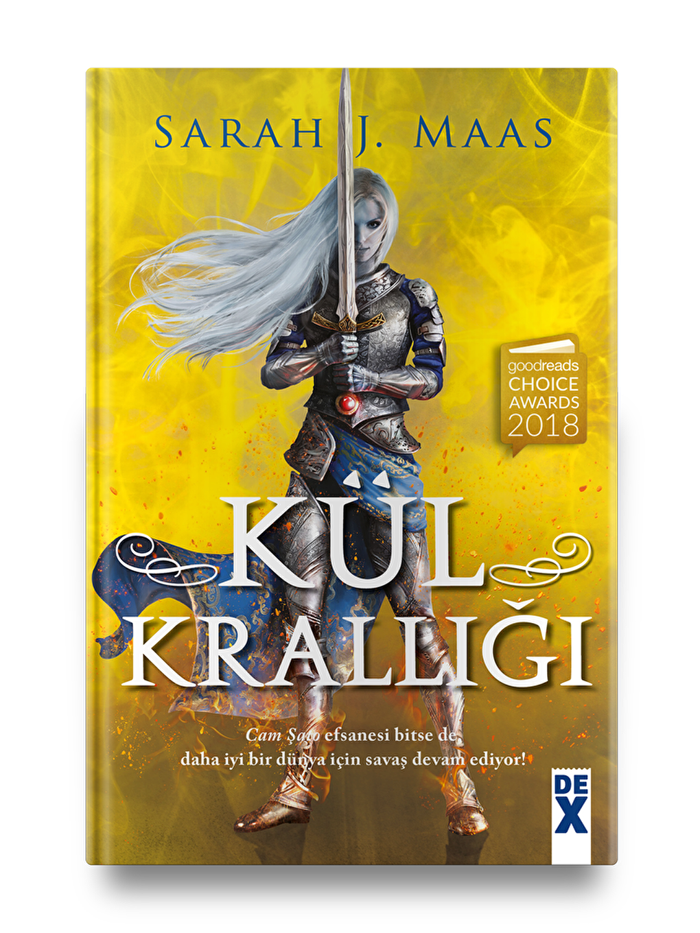 DEX Kitap Beyaz Cam Şato 7: Kül Krallığı - Sarah J. Maas