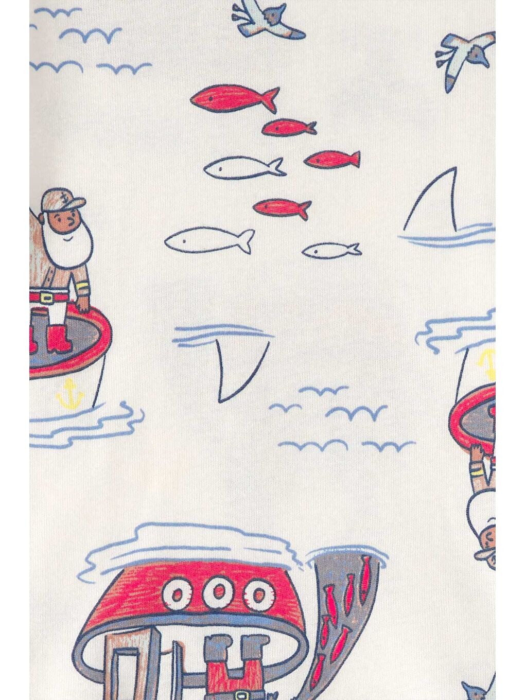 Karışık Küçük Erkek Çocuk Pijama Set 2 Yaş-5 Yaş Çok Renkli-2