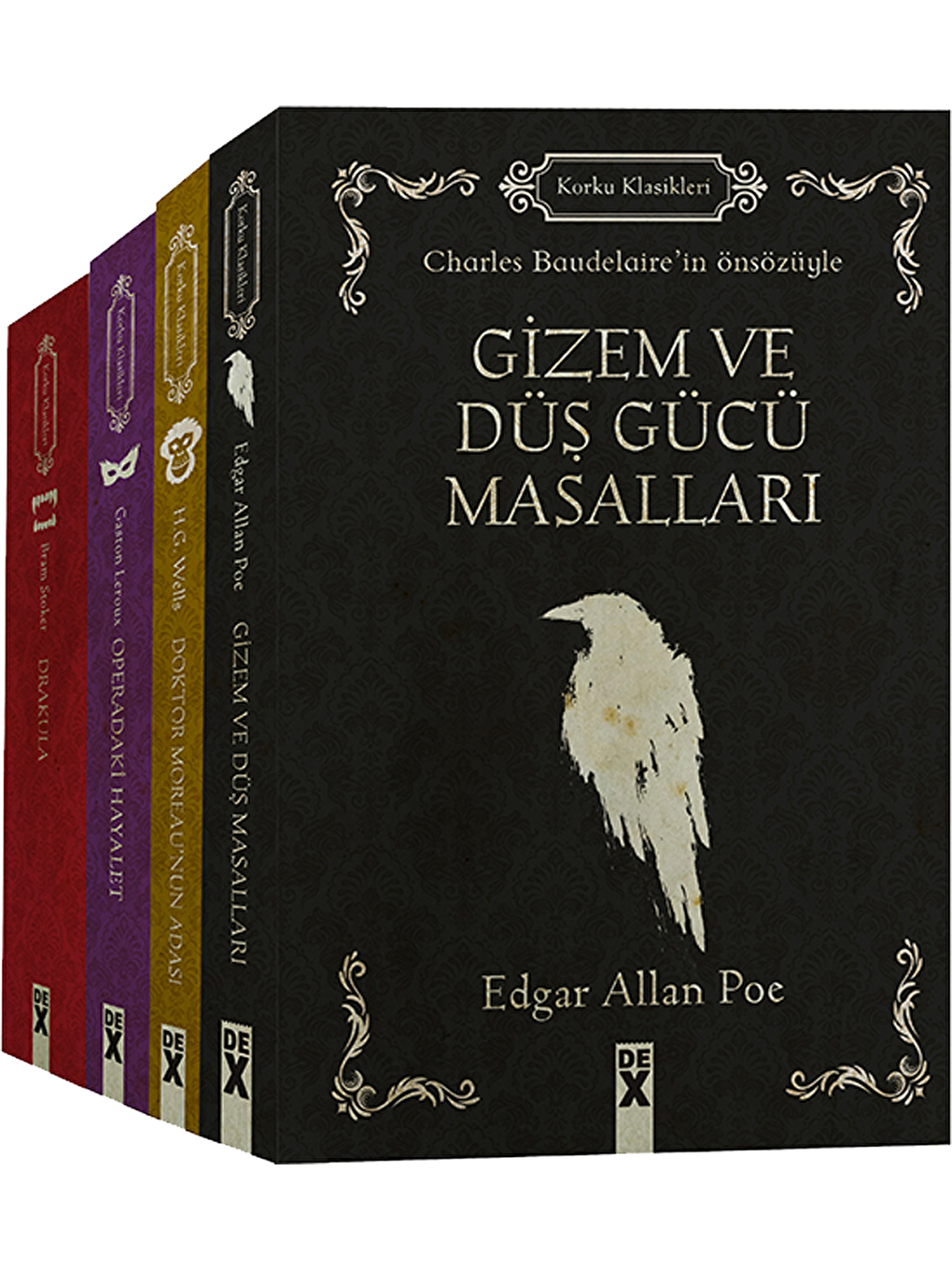 DEX Kitap Beyaz Korku Klasikleri 2 Set - Bram Stoker