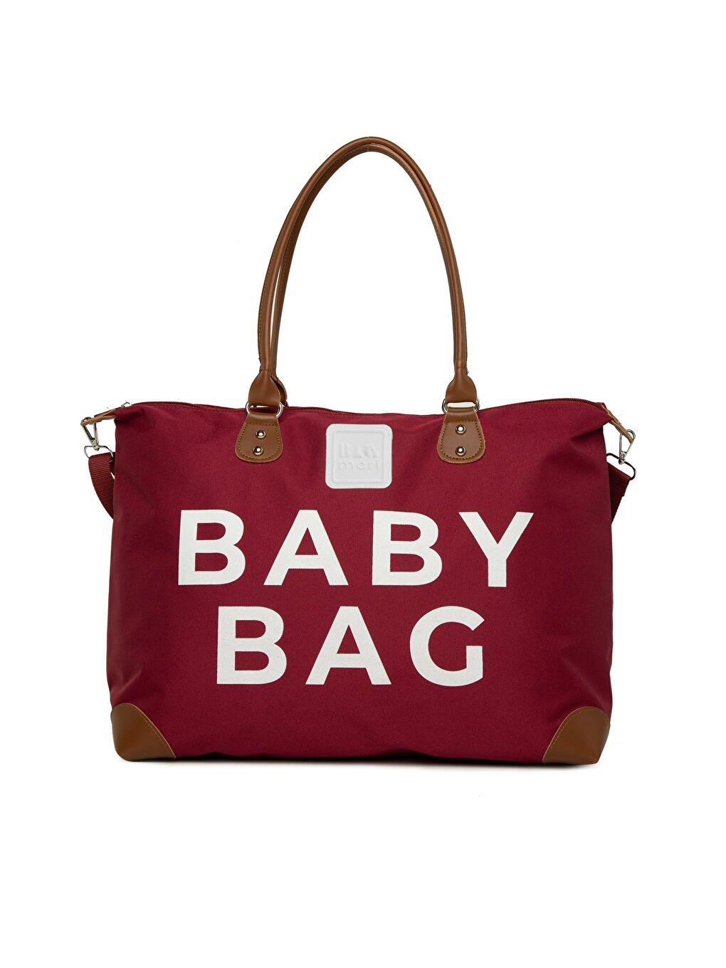 Baby Bag Baskılı Garnili Anne Bebek Çantası