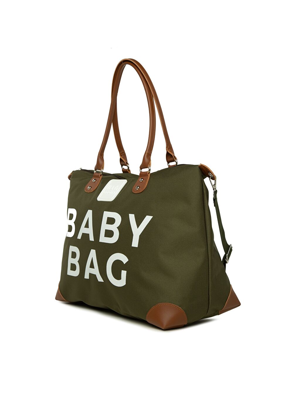 Baby Bag Baskılı Garnili Anne Bebek Çantası-1