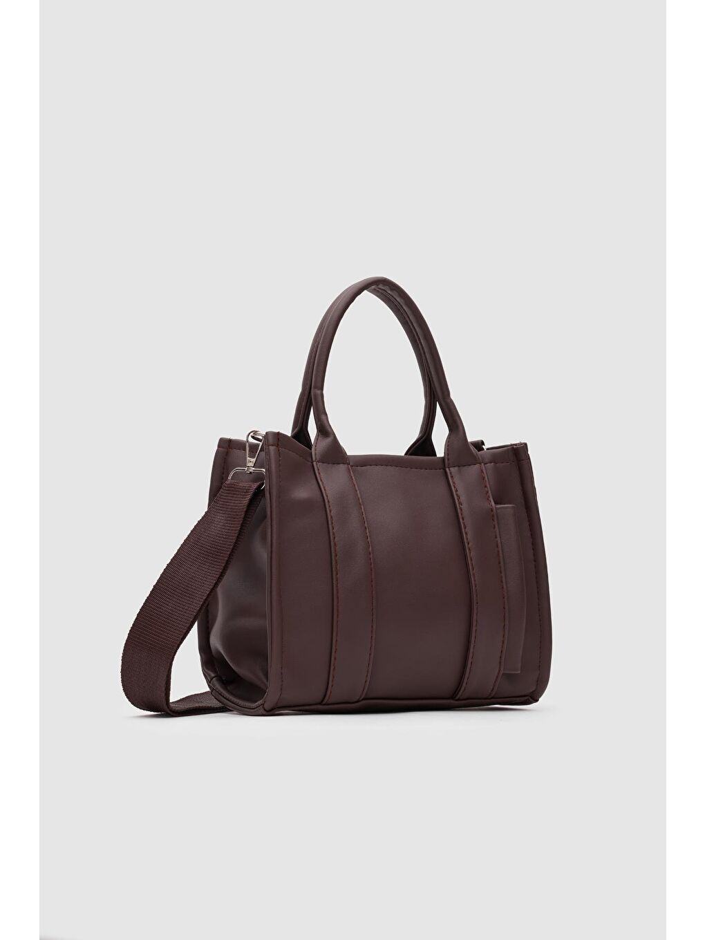 Kahverengi Miles Tote Bag  Acı Kahve-1