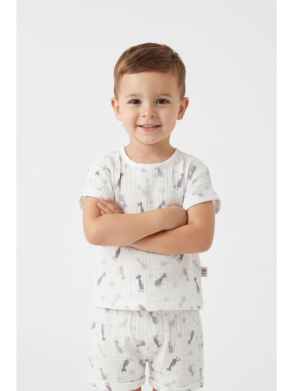 Karışık BASKILI MÜSLİN YAZLIK TAKIM-3