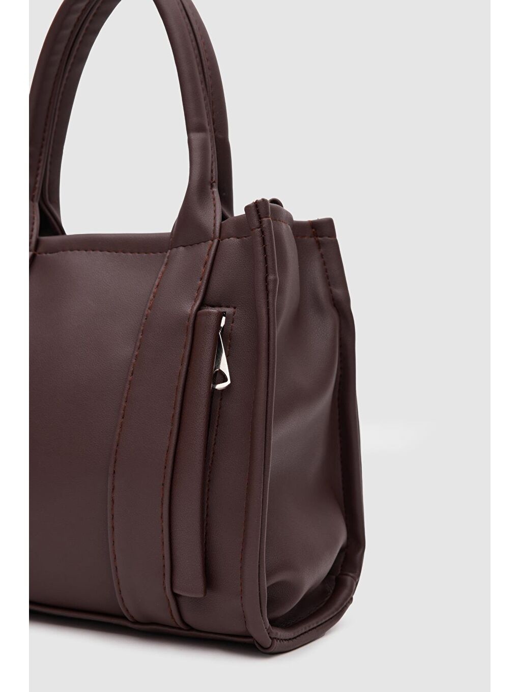 Kahverengi Miles Tote Bag  Acı Kahve-2