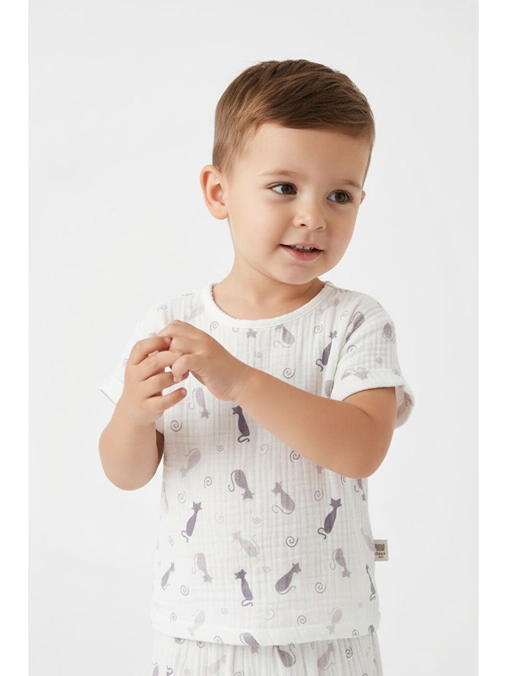 Karışık BASKILI MÜSLİN YAZLIK TAKIM-4