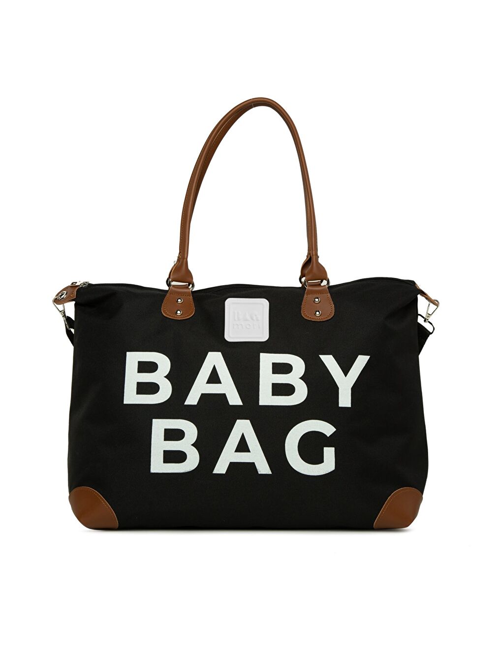Baby Bag Baskılı Garnili Anne Bebek Çantası