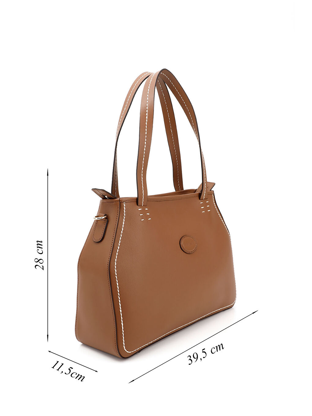 Kadın HAKİ-TABA Hakiki Deri El ve Omuz Çantası-1