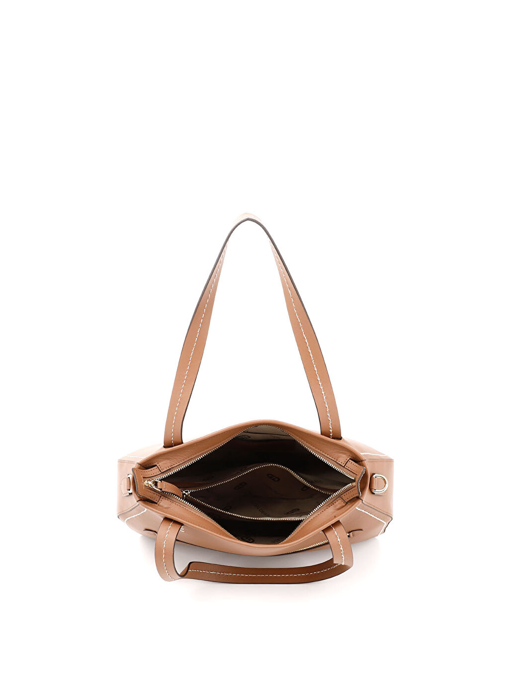 Kadın HAKİ-TABA Hakiki Deri El ve Omuz Çantası-4