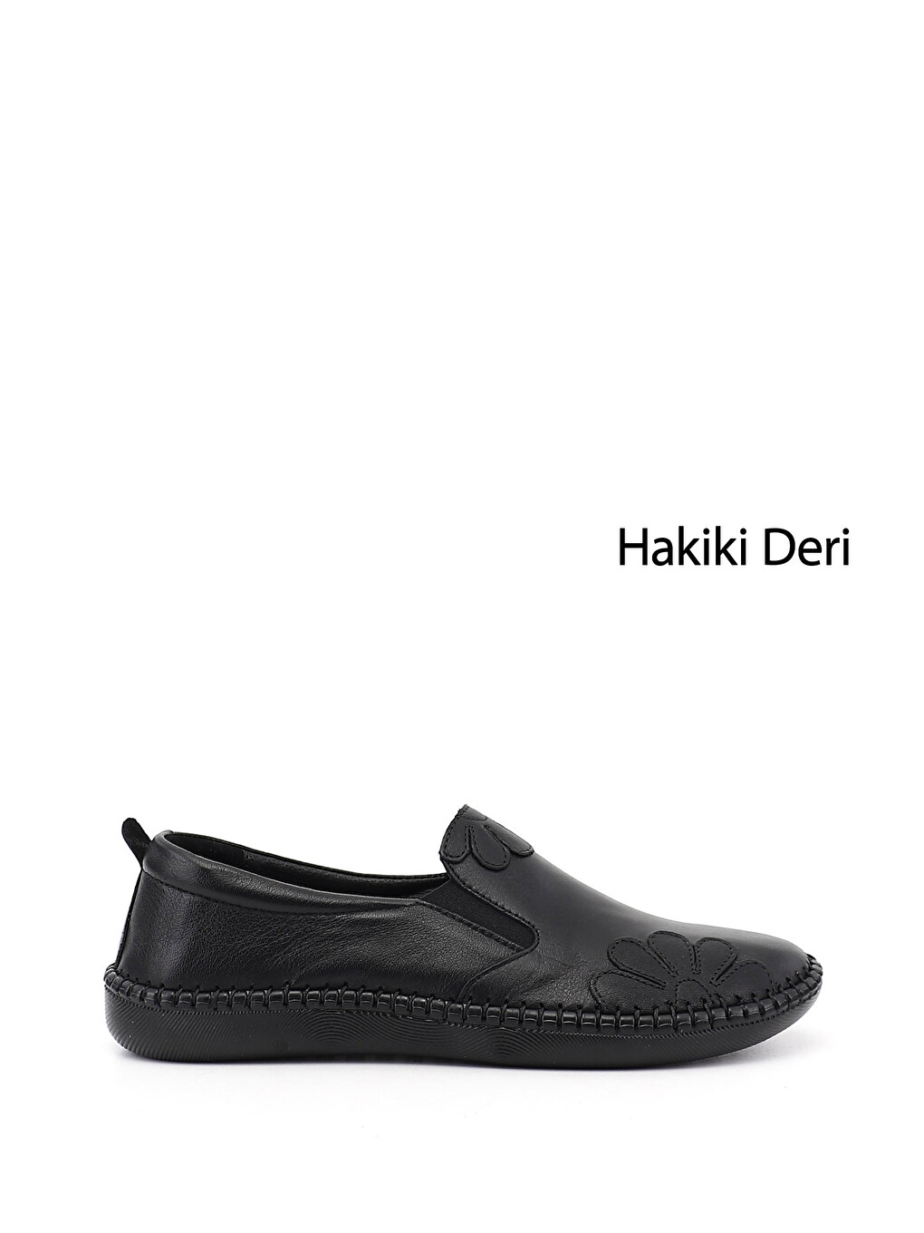 Siyah Kadın SİYAH Hakiki Deri Comfort Ayakkabı