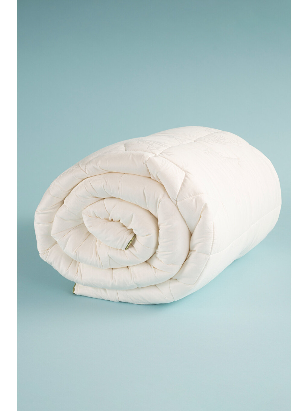 Beyaz Elegante Bambuda Bambu Çift Kişilik Yorgan 195x215 cm-2