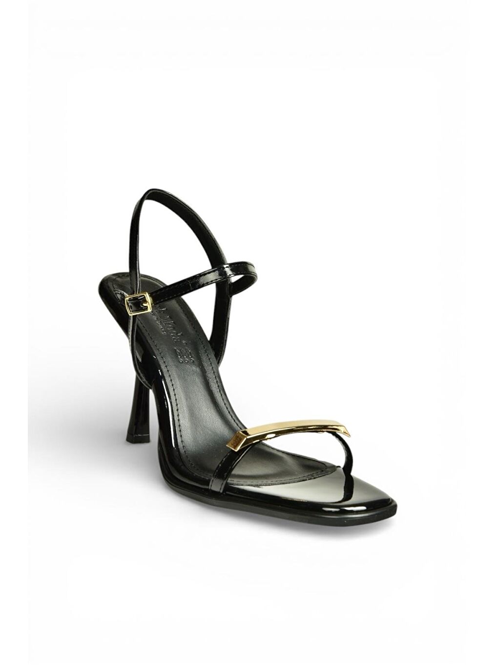 Siyah Kadın Topuklu Ayakkabı Y820230508-7