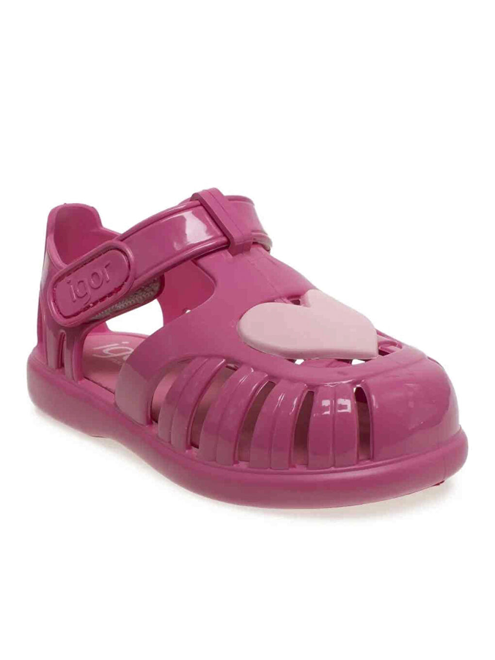 Pembe Kız Bebek Sandalet S10310 TOBBY GLOSS LOVE 007-Fucsia-1