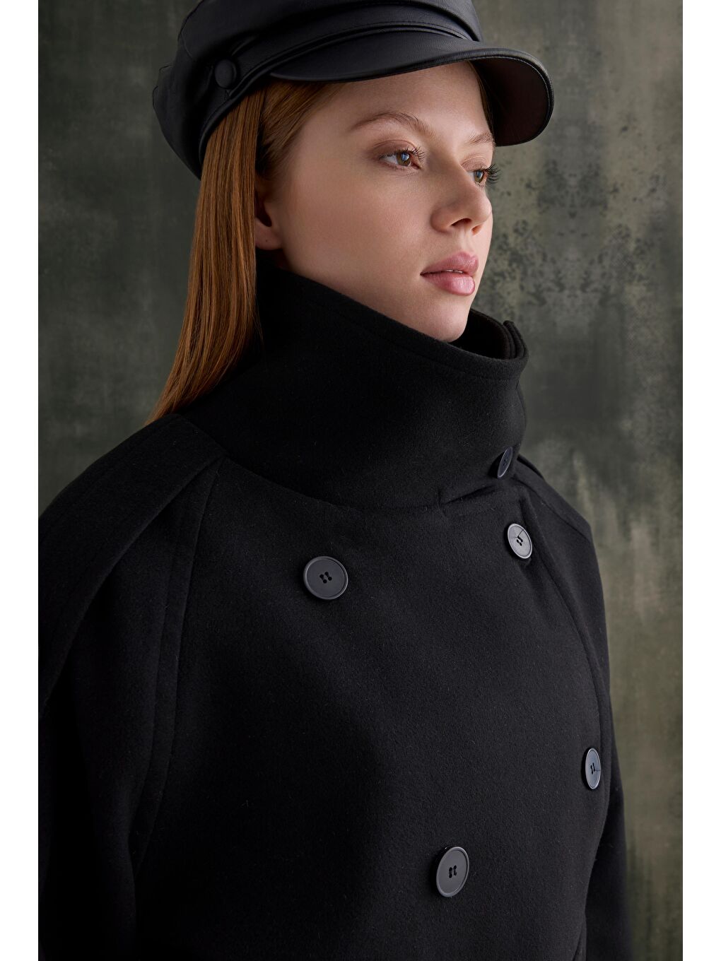 Dik Yaka Kaban Siyah-4