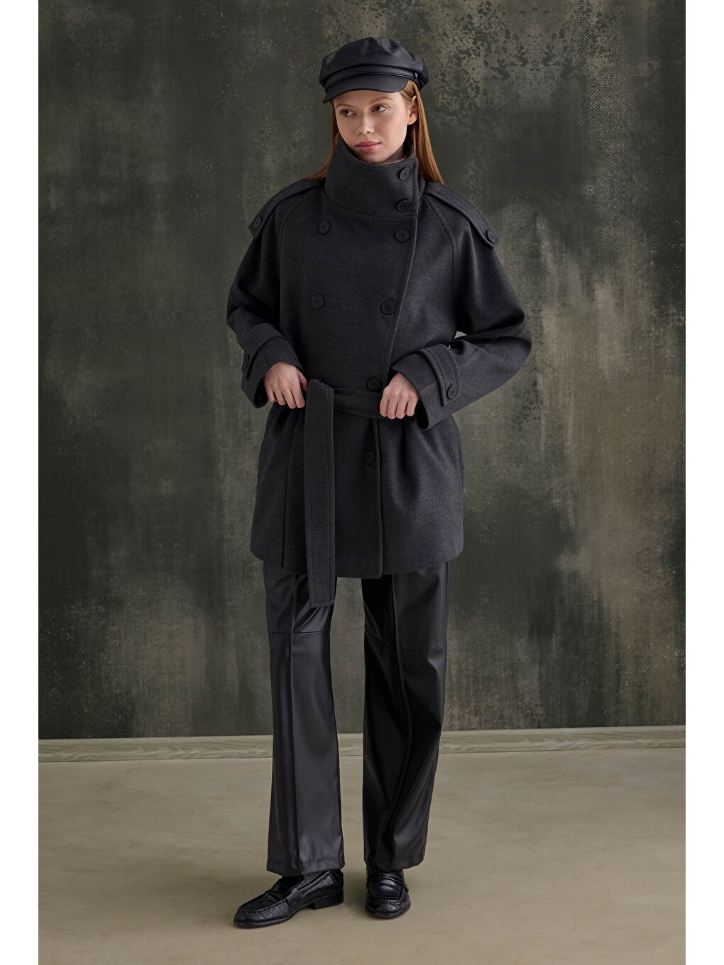 Dik Yaka Kaban Antrasit-1