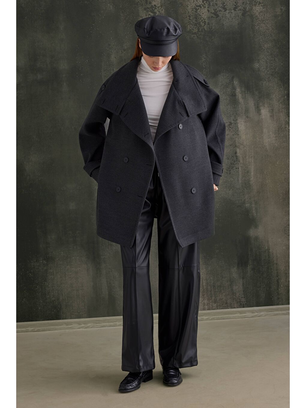 Dik Yaka Kaban Antrasit-2