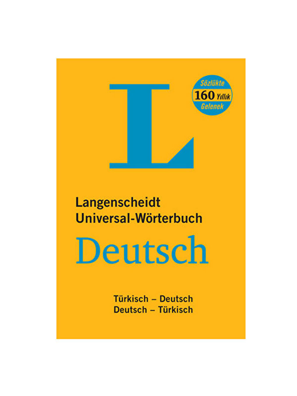 Langenscheidt Almanca Türkçe Türkçe Almanca SözlükRenk: No Color