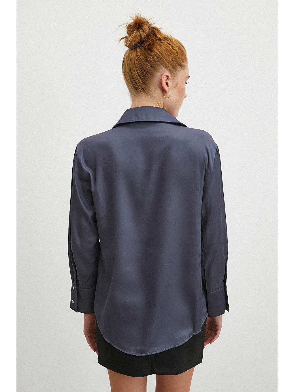 Karışık Diagonal Desen Gömlek Antirasit-5