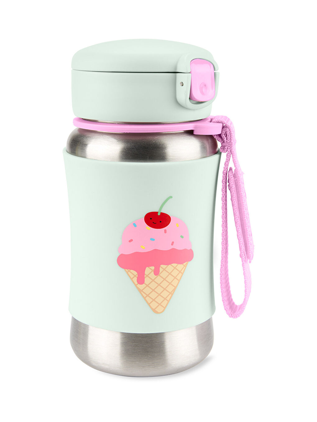 Paslanmaz Çelik Pipetli Suluk Dondurma