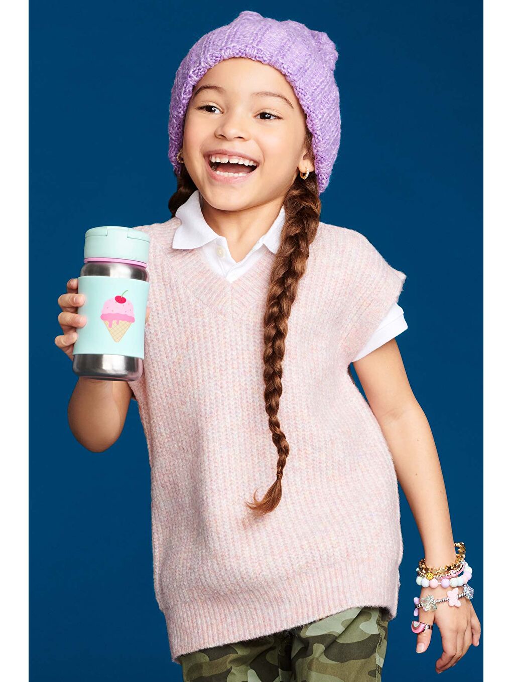 Paslanmaz Çelik Pipetli Suluk Dondurma-2