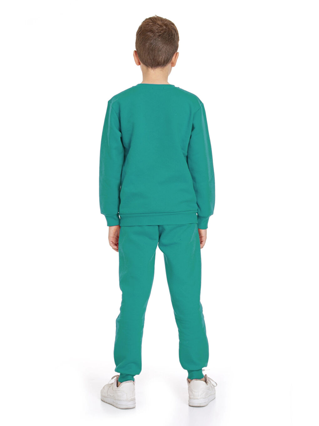 Yeşil Winter Cozy Baskılı Eşofman Takımı 74415-2