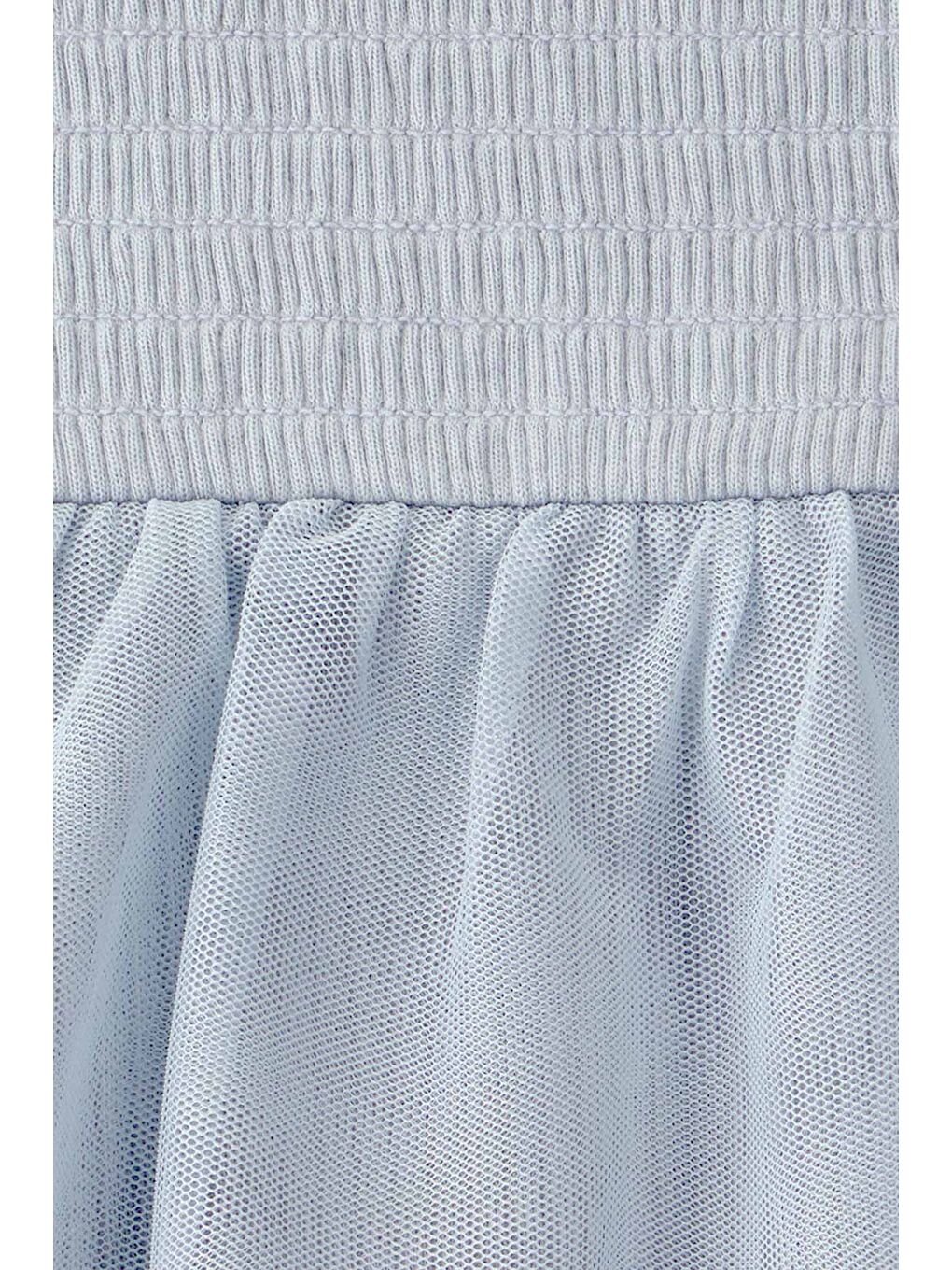 Kız Bebek Kısa Tulum 3 Ay-24 Ay Mavi-1