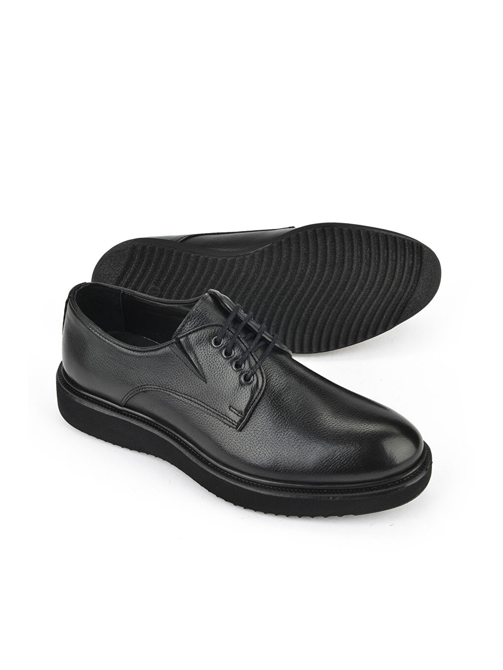 Erkek Hakiki Deri Ayakkabı 1511025Z482 Siyah-1