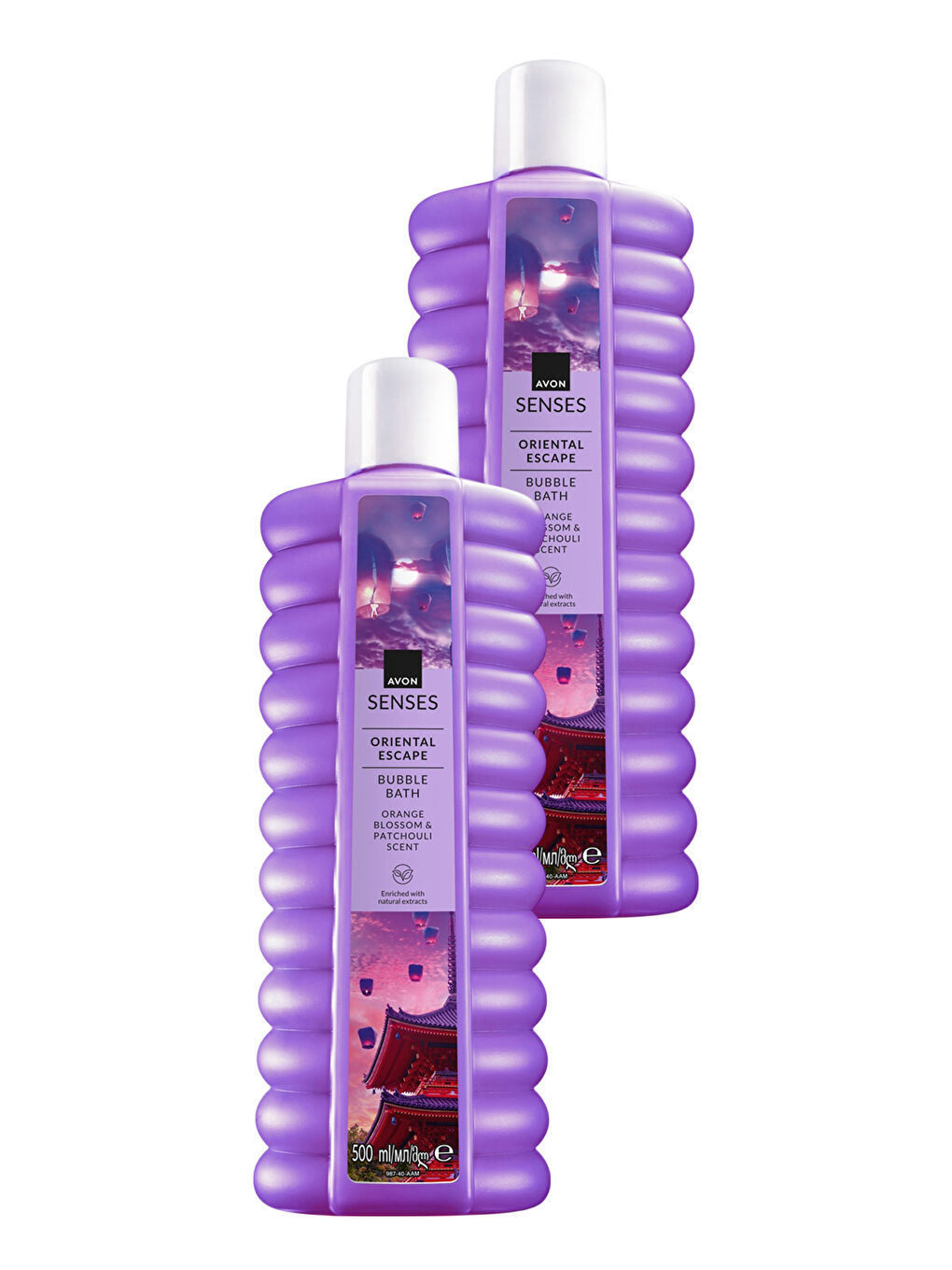 Senses Oriental Escape Portakal Çiçeği ve Paçuli Kokulu Banyo Köpüğü 500ML İkili Set