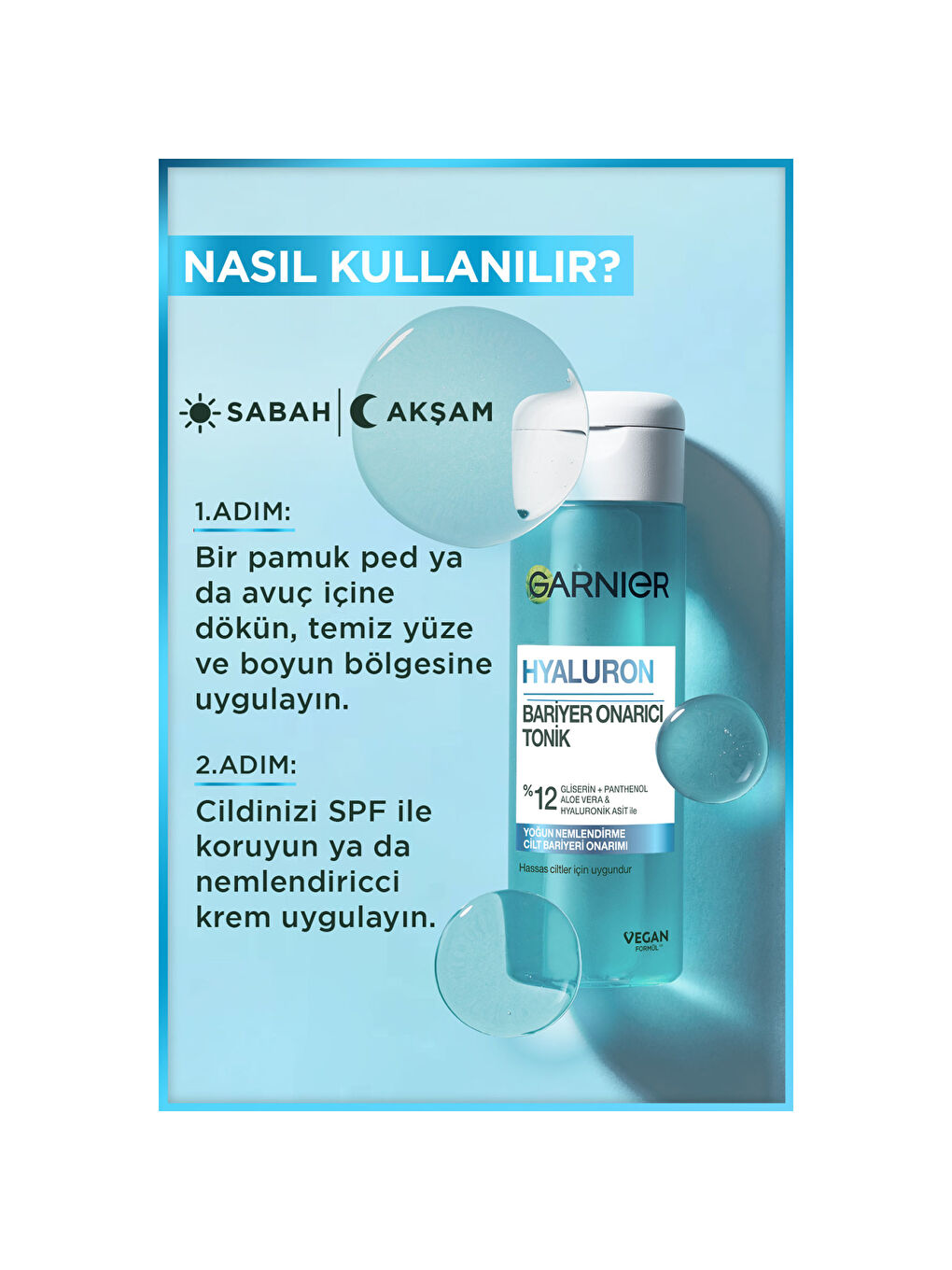 Hyaluron Bariyer Onarıcı Tonik 120ML (Gliserin, Panthenol, Aloe Vera & Hyaluronik)-7