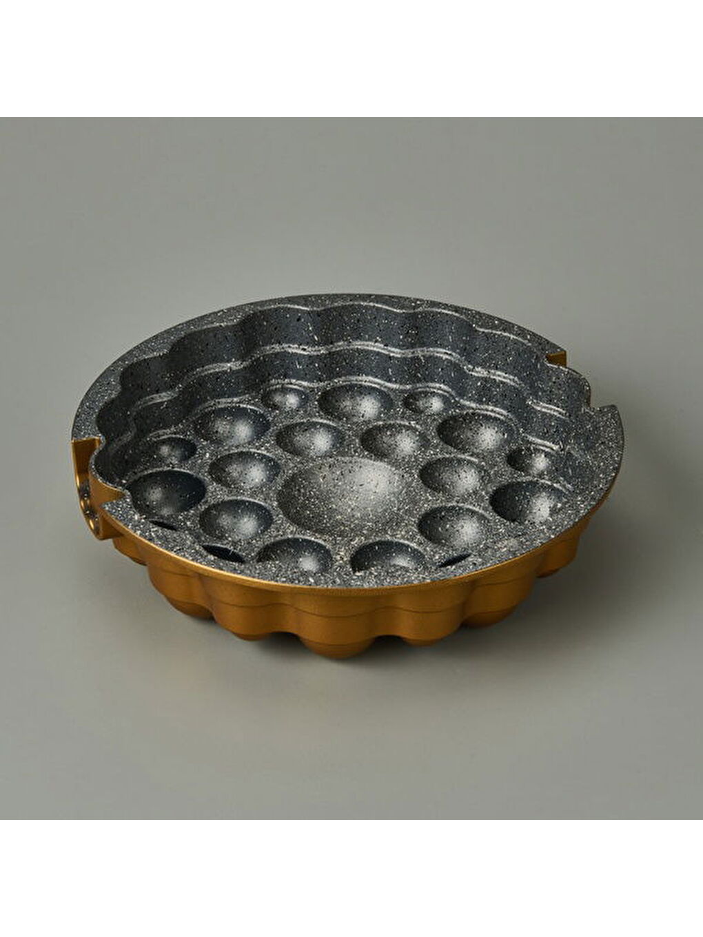 Sarı Bubble Kek Kalıbı - Gold - 26 cm