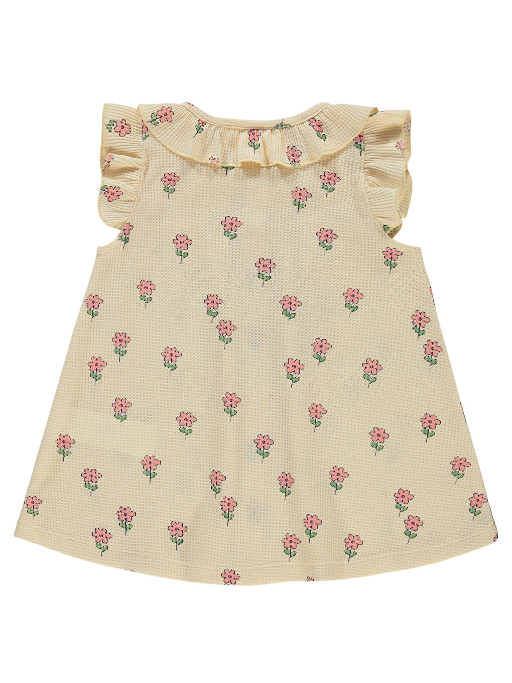 Bej Baby Kız Bebek Elbise 6-18 Ay FilDişi-1